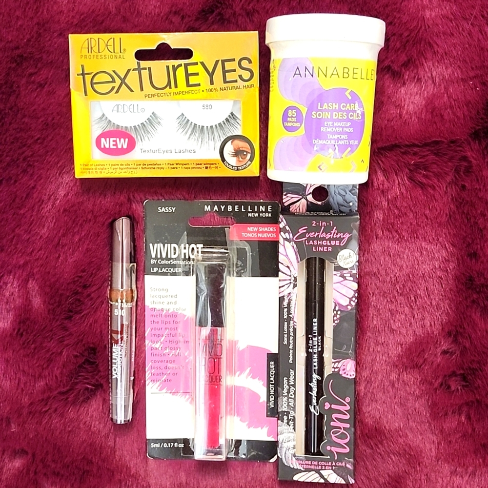 Brand New BUNDLE ASSORTED  MAKE-UP COLLECTION-5CT
